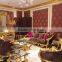 Imperial Noble Furniture Living Room Sofa, Luxury Wood Carved Three Seater Sofa With Gold Painted, British Royal Sofa Couch Set