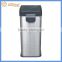 1x12L #410 Stainless Steel Recyled Bin with pedal