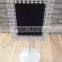 Promotional metal restaurant menu holder menu board/ display holder stand