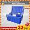 Rotomolded cooler box for blood or drug