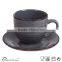 8oz ceramic tea cup and saucer