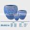 GLAZED CERAMIC OUTDOOR POT BN-G027