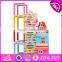 Wholesale cheap 150 pcs educational wooden nesting blocks for baby W13D153