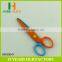Factory price HB-S5041 Double color stainless steel office paper scissors