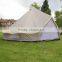 Hot design 3m 4m 5m White Bell Tent For Family Camping And Travelling