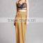 Bohemian Gypsy Skirt Satin Maxi Skirt Wholesale Custom Made in China Satin Long Skirts