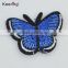 Colorful butterfly custom embroidery textile patch WEF-032