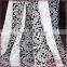Black/white flower jacquard fabric, vintage cotton fabric lace fabric for sale