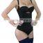 Latex rubber corset Wholesale steel bone waist training cincher hot selling latex waist trainer
