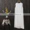 National region hot sale retro elegance printed sleeveless fashion loose waist women dress
