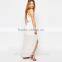 Hot Sale 100% Cotton Customized Fashion Style Long Women Maxi Dress