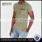 MGOO Custom Pocket Tshirt Pattern Wholesale Slim Fit Snow Wash T Shirts For Men