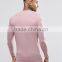 latest muscle t shirt tight fit t shirt blank t shirt with pocket