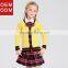 Custom kindergarten school uniform long sleeve solid knit sweater cardigan