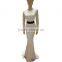 ladies long sleeve maxi dresses western evening party wear fish tail cut dress