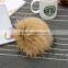 wholesale raccoon fur pom poms/faux fur pom/13cm 15cm raccoon fur ball pompoms