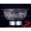Silver Bowl - Large Bowl  with a Dragon and a Phoenix