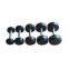 Home gym of fitness equipment -dumbbell for indoor exercise Rubber Dumbbell UD-25