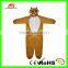 High quantity vivid lion fleece costumes brown costume kids for unisex