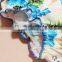 New Hot Sale Costume Design Ruffle Bum Satin Infant Girl Diaper Cover Baby Bloomer