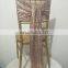 Graceful Popular High Quality Rose Gold Sequin Chair Sash