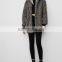2015 Winter Sherpa Wool Varsity Jackets Models for Ladies Trench Coat with Hood NT6800