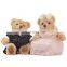Pretty Stuffed Plush Couple Teddy Bear Wedding Cute Bride And Groom Valentine Stuffed Soft Toy Plush Bear Teddy