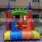 HI Digital printing colorful giant inflatable obstacle course for kids