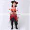 Party Time Hot Sale Kids Orange Witch Cosplay Halloween Witch Costumes for Girls