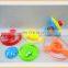 hot sell cheap price plastic wind up light up spinning top