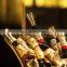 MOET CHANDON CHAMPAGNE GOLDEN SIPPER WITH MOET LOGO