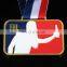 Customized hot selling gold plated Judo Academy medal