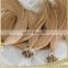 wholesale cheap alli express 30 inch micro loop ring hair extension 613 27