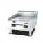 hotel food shop good quality electric commercial griddle with fryer
