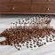 Center Jagura Leopard Custom Bedroom Fluffy Area Fur Floor Rugs Carpets In Bulk