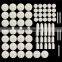6mm wool felt polishing ball bobs / wool felt disc ball disc bobs