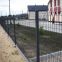 Metal Grid 3D Fence / Curvy Welded Fence / Mesh Security Fencing
