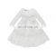 RTS Pure White Icing  Dress For Girl Princess Girl Tailor Dress Wholesale price