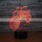 Cool 3D New World Game Lamp  7 Colors Change Led Night Light