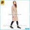 Korean Style Ladies Wool Trench Coat 2016 New Design
