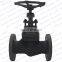 Bundor A105 Forged steel globe valve dn80 outside stem DN50 PN25 flange connection end globe valve