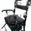 Aluminum ligiht stand up walker rollator walking aids wheelchair walkers with footrest