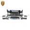 PP Material+Forged Carbon Fiber Side Skirts Car Front Bumper Chin Rear Bumper Lip Body Kit For Nissan GT GTR