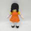 Squid Games Korea TV Character Cartoon Stuffed Ornament Plush Toy 22cm Girl doll