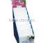 Fashionable advertising cardboard counter display box