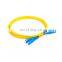 fiber optic  sc upc  sm 9/125um  simplex 3.0mm  patchcord   pvc /LSZH