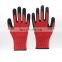 Puncture Resistant Anti Cutting Sheet Metal Work Gloves Level 5 Latex Cut Resistant Safety Gloves For Glass Manufacturing