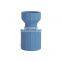 Nordic Morandi rubber paint feel corrugated paper shape ceramic vase decoration