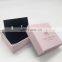 MOQ 100pcs white stock paper box for bracelet earrings box