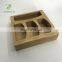 Bamboo ziplocked bag storage box Amazon bamboo plastic bag storage box pastoral bamboo garbage bag storage box